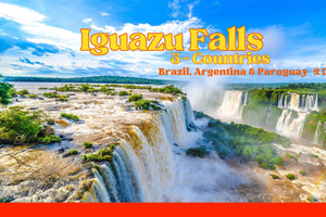 From Brazil & Iguazu Falls & Paraguay in 2-Day