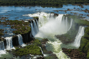Iguaçu Falls tour (Brazil) + Macuco Safari with guide and transportation.