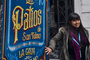 San Telmo: Fileteado-Volkskunst-Rundgang & Malworkshop