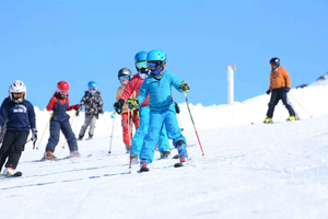 Skitaufe am Cerro Perito Moreno
