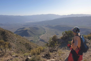 Trekking - Cordón del Plata, Cerro Áspero con empanadas