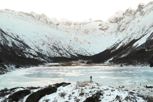 Ushuaia: Hiking to Emerald Lagoon. With hot coffee and packed lunch