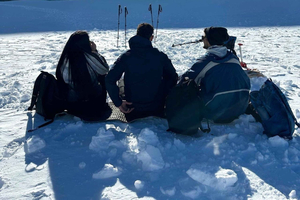 Ushuaïa : lagune et glacier Ojo del Albino avec mini-randonnée