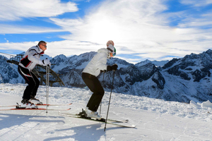 Ushuaia: Ervaring voor beginners in skiën of snowboarden met instructeurs