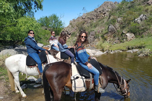 Córdoba : balade à cheval avec déjeuner barbecue