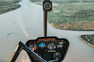 Vol privé en hélicoptère au Delta du Tigre