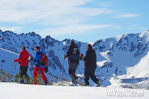 La Raya: Fuentes de Invierno Schneeschuhwanderung