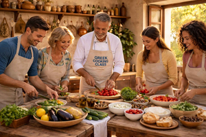 El sabor de Atenas: cocina como un habitante local con un habitante local