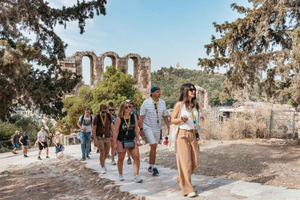 Halbprivate Akropolis-Tour mit Eintrittskarten, max. 12 Personen