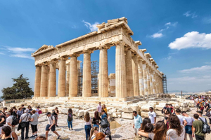 Tur til Athen og Akropolis (billetter til Akropolis er inkluderet)
