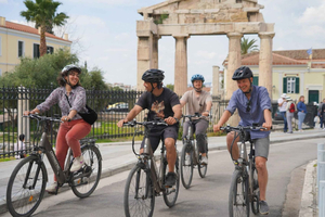 Athens: City Bike tour with Acropolis Visit Option