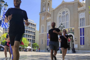 Les temps forts d'Athènes : une expérience de course urbaine avec un habitant