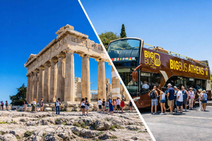 Athens Pass: Acrópolis, atracciones principales, traslados ilimitados