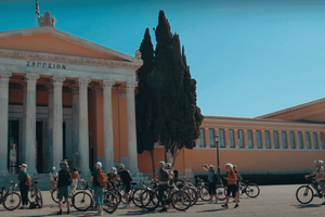 Athen: Naturskøn e-cykeltur i det historiske centrum