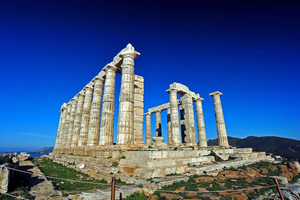 Athen: E-billett til Sounion-neset med lydguide
