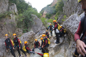 De Atenas: Experiência de canyoning no desfiladeiro de Agios Loukas