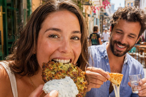 Athen: Streetfood- og mezedes-tur i Monastiraki