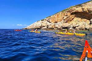 Atenas: Aventura en Kayak de Mar por la Costa Sur/Este