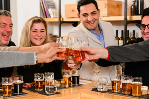 Athen: Bierverkostung in kleiner Gruppe