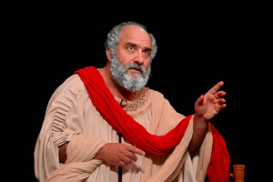 Athen: Teaterforestillingen Sokrates 