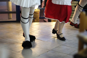 Traditionelt græsk show i Plaka med middag