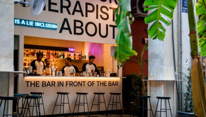 The Bar In Front Of The Bar