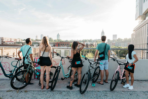 Atlanta sykkelutleie levert: På Beltline og utenfor