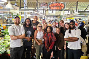 Атланта: Пешеходная экскурсия по району Мартина Лютера Кинга-младшего (на французском языке)