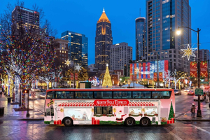 BYOB Holiday Lights Tour in Atlanta on a Double-Decker Bus