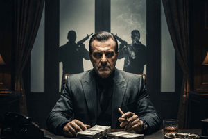 Escape room-spil med mafiaboss-tema