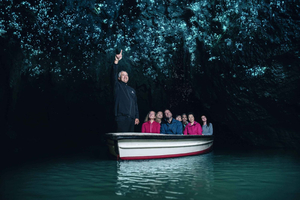 AKL: WAITOMO Glowworm, KIWI Bird, LUNCH & Hamilton Gardens