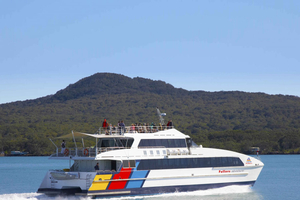From  Rangitoto Island Tour by 4WD Train