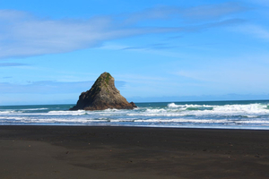 Karekare Beach and Falls