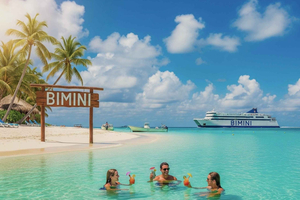 From Miami: Bimini or Grand Bahama Day Trip by Ferry