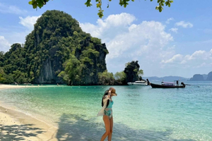 Krabi: Privat luksusdagstur med longtailbåt til Hong Island
