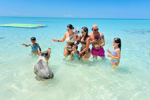 Nassau: tur til Exuma Cays med svømmende griser og leguaner