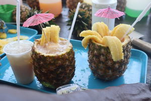 Larry’s coco Loco bar cabbage beach P.I