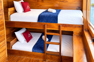 3 días: crucero y tour por tierra en Komodo, 12 paradas, cama individual y hotel