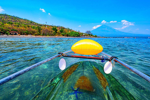 Bali/Amed: Transparent Kayak Experience