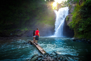 Bali: Hidden Canyon, Waterfall & Temples Small Group Tour