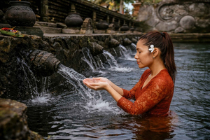 Bali: Manukaya Home of Tirta Tample, Rice Fields and Coffee