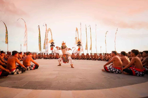 Bali: Melasti Beach Kecak Dance Show Tickets