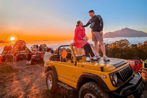 Bali: Tur Jeep Matahari Terbit Dengan Panorama Desa Songan