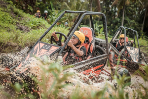 Bali: UTV Buggy and Zipline Adventure with Meal