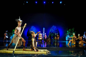 Espectáculo Devdan en el Teatro Bali Nusa Dua