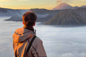 From Bali: Ijen-Bromo-Madakaripura waterfall-Surabaya(3days)