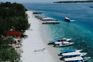 From Bali - Speedboat to Gili Trawangan+ Pickup All-Inclusive