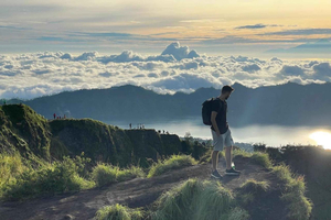 From Ubud: Mount Batur Hiking With Hotspring