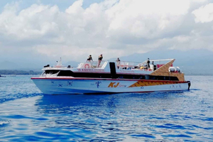 Gili Trawangan: trasferimento in barca veloce a Padang Bai, Bali
