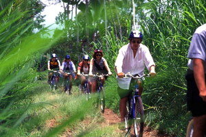 Experiencia en bici de Kintamani a la vida del pueblo de Tampaksiring